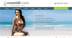 Desktop Screenshot of breastimplantcenterofhawaii.com